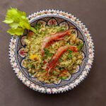 Riso Basmati con gamberi e verdure al curry